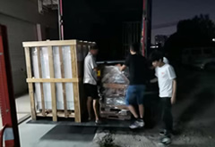 两台高温老化箱送货河北保定与廊坊